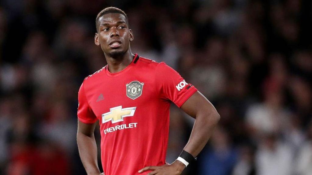 Paul Pogba, con el Manchester United