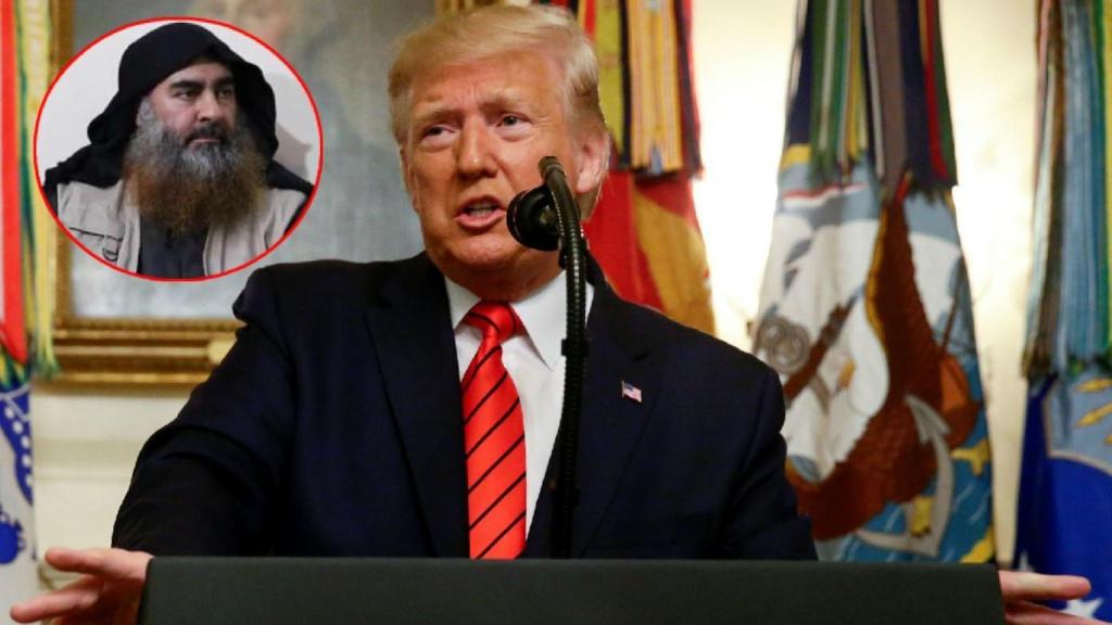 Donald Trump y Al Baghdadi.
