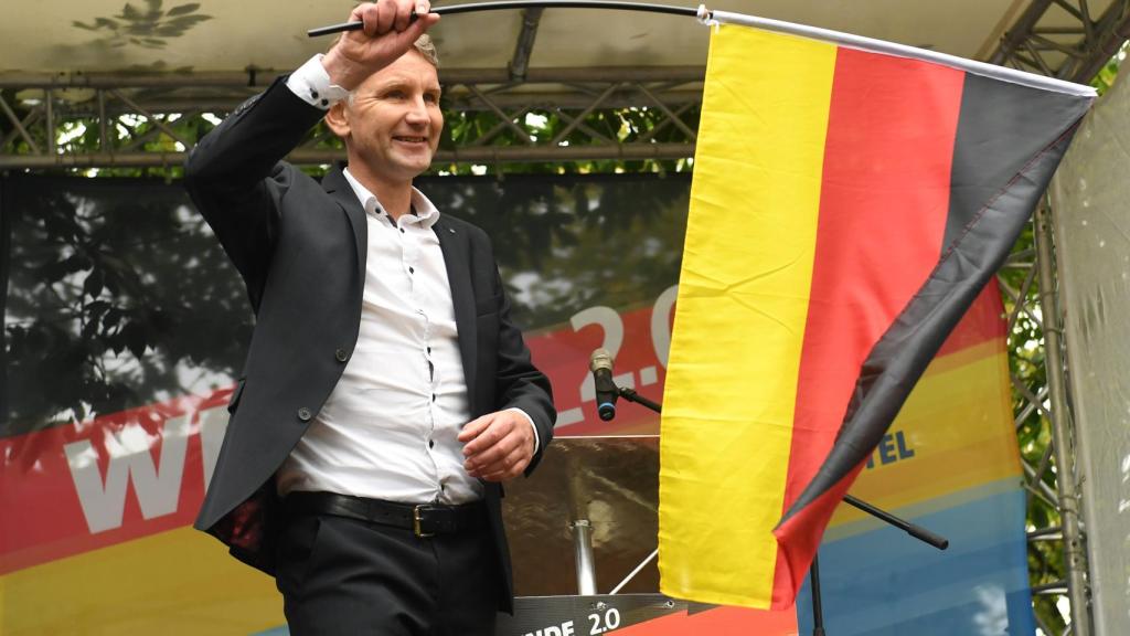 El líder del partido ultraderechista AfD en Turingia, Björn Höcke.