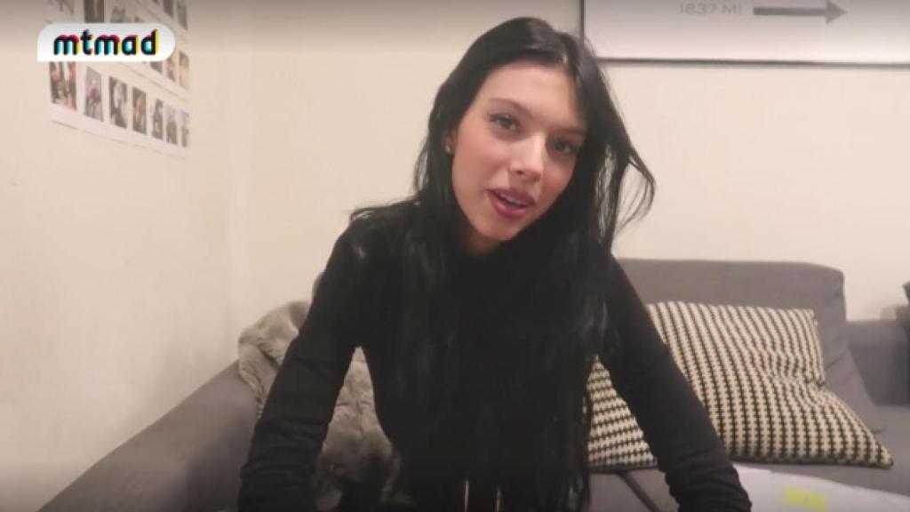 Alejandra Rubio en su canal de Mtmad.