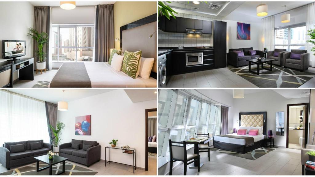 Estas son algunas de las imágenes del interior del apartamento de Isa P en Dubái.