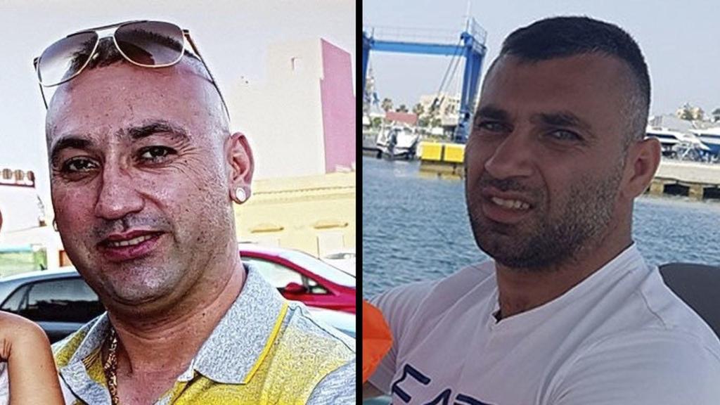 Francisco y Antonio Tejón, hermanos lineses que liderán el 'clan de los Castañitas'.