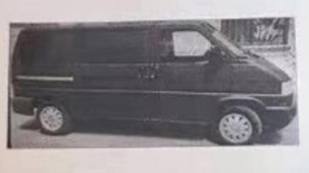 Imagen de la furgoneta difundida por la Policía.
