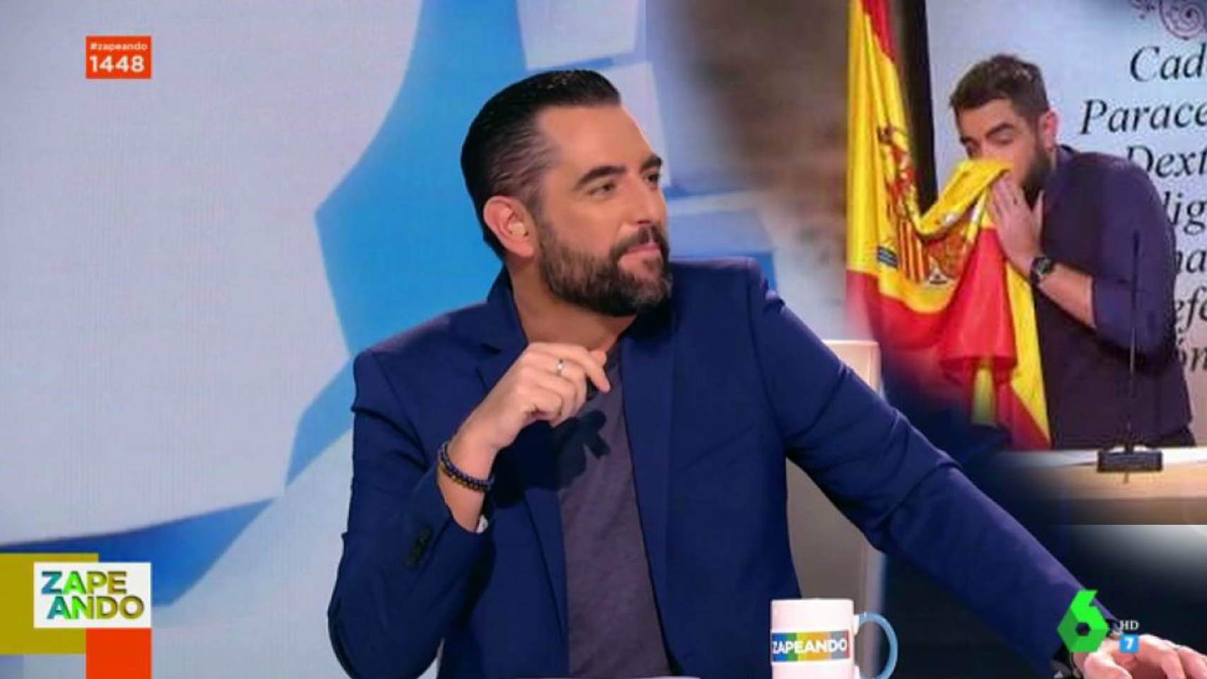 El presentador Dani Mateo ha dejado atrás la gran polémica que le persiguió durante meses el año pasado.