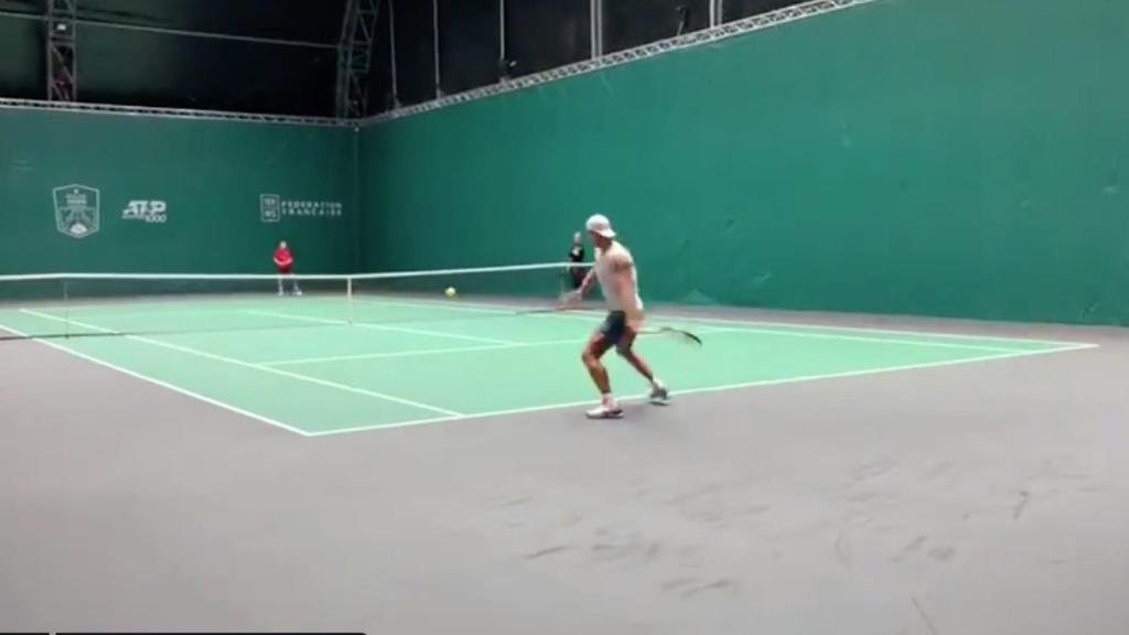 La ATP ha querido mostrar los duros entrenamientos de Nadal