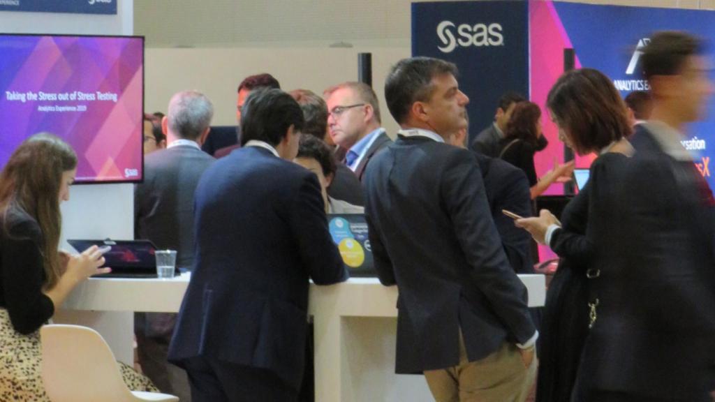 Asistentes al Analytics Experience de SAS en Milán