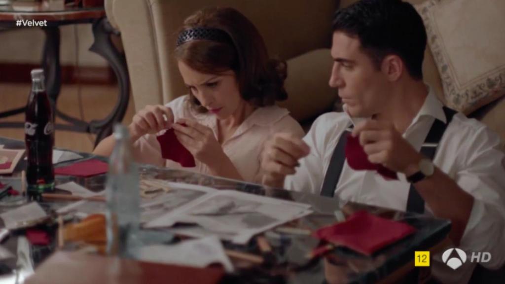 Publicidad subliminal de Coca Cola en 'Velvet'