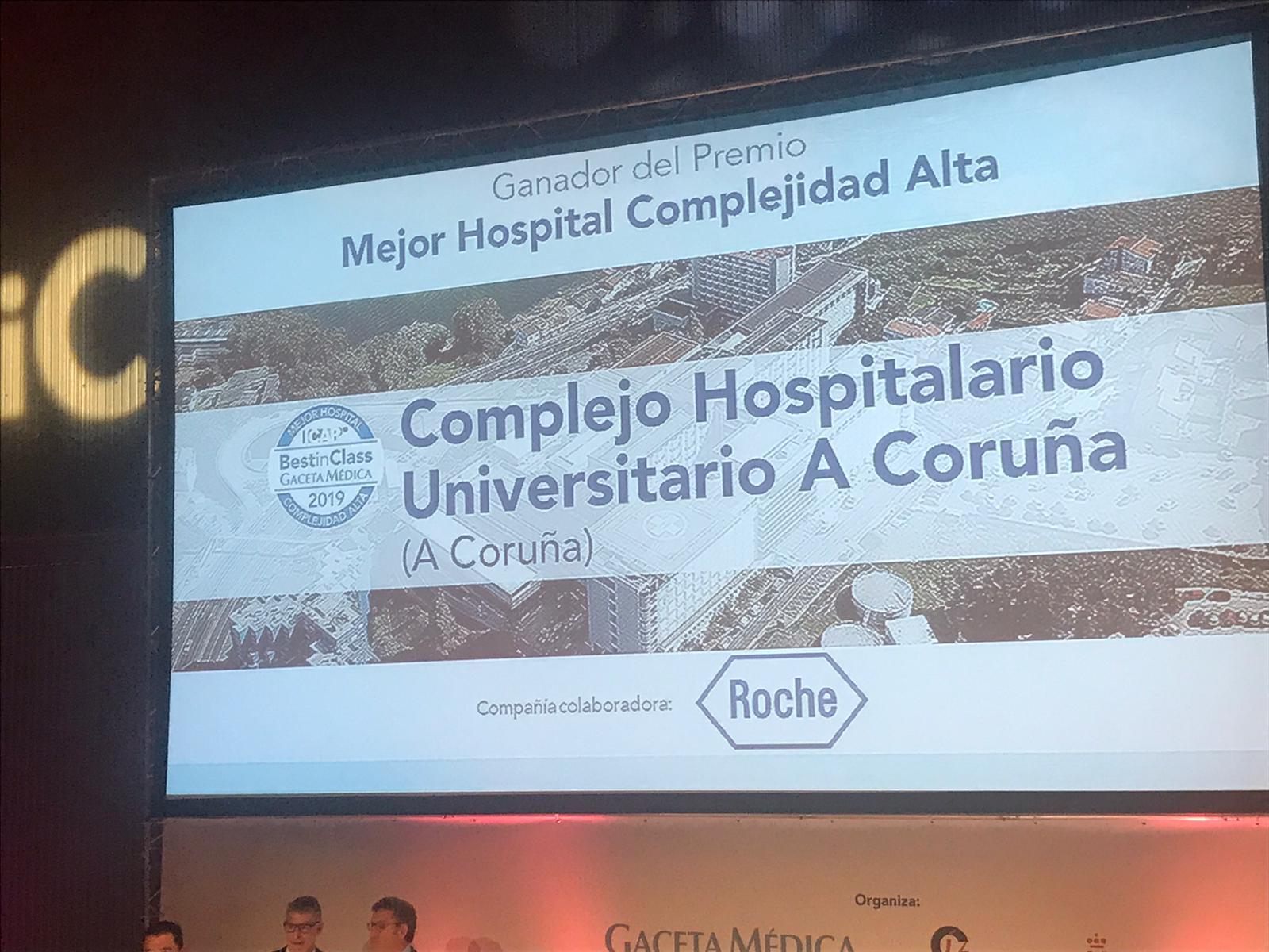 Momento del anuncio del premio ayer en Santiago (cedida)