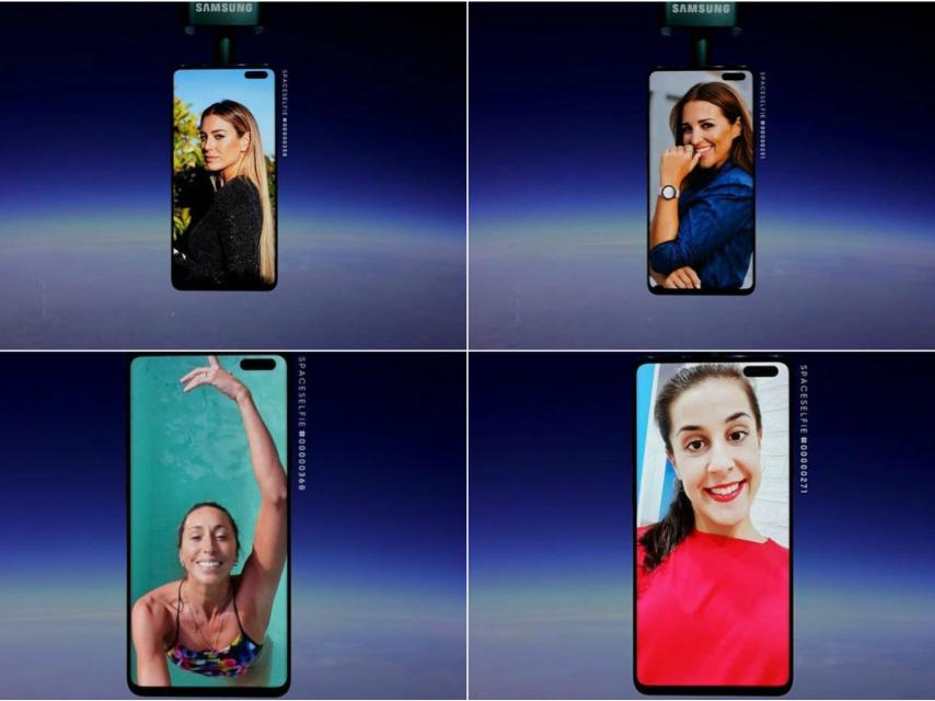 Algunas de las famosas españolas que han sucumbido a la tentación de #SpaceSelfie.