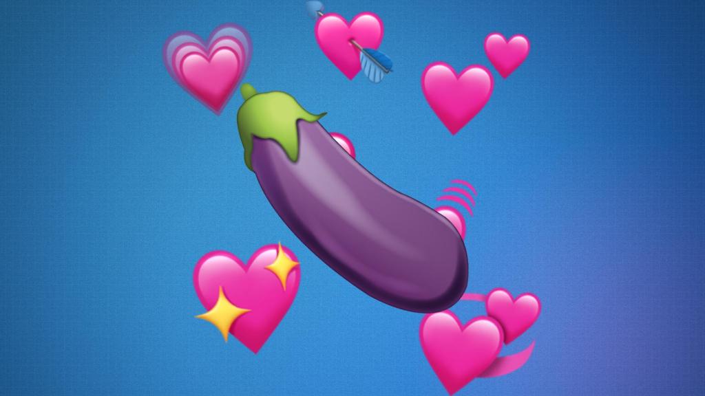 Emoji de la berenjena.
