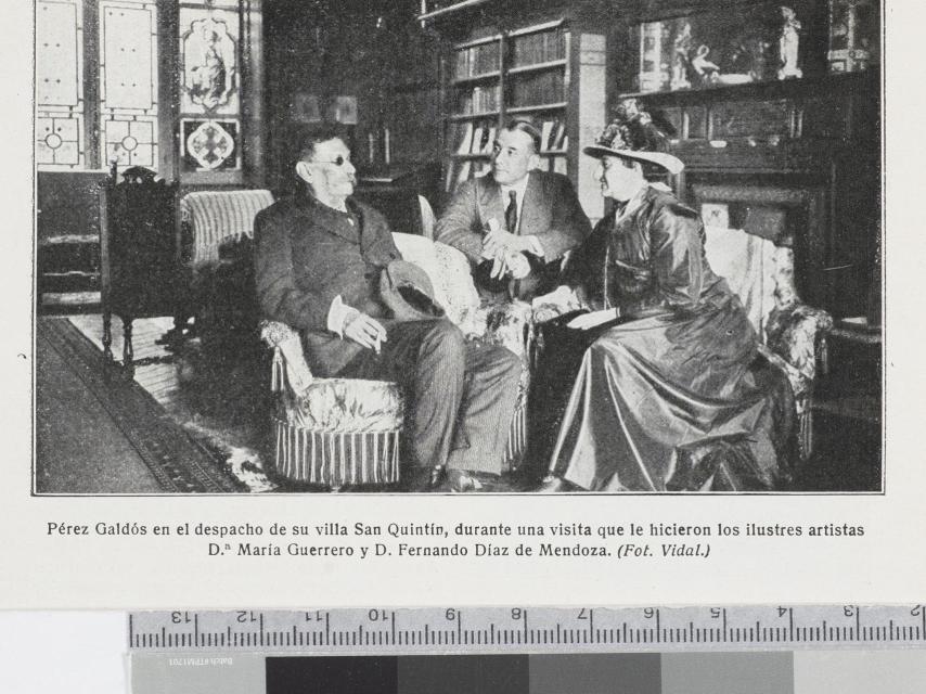 Una de las piezas expuestas en la BNE.