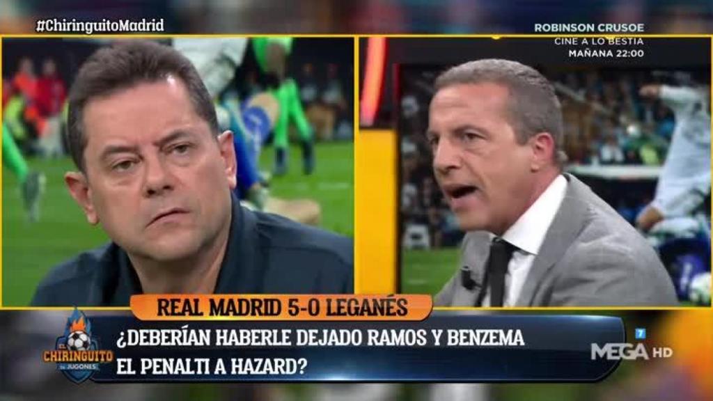 Cristóbal Soria, en El Chiringuito