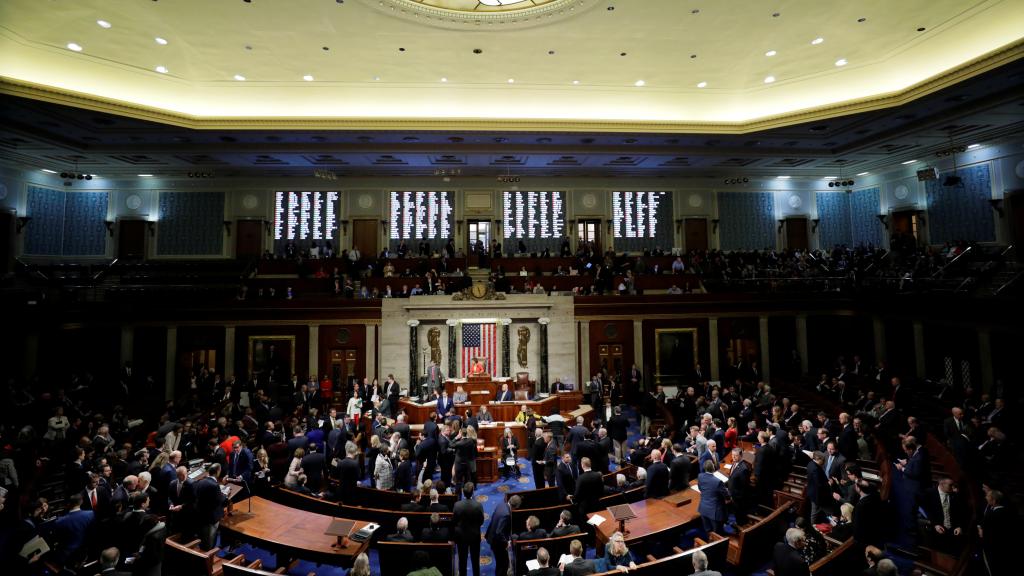 Cámara de Representantes de Estados Unidos.