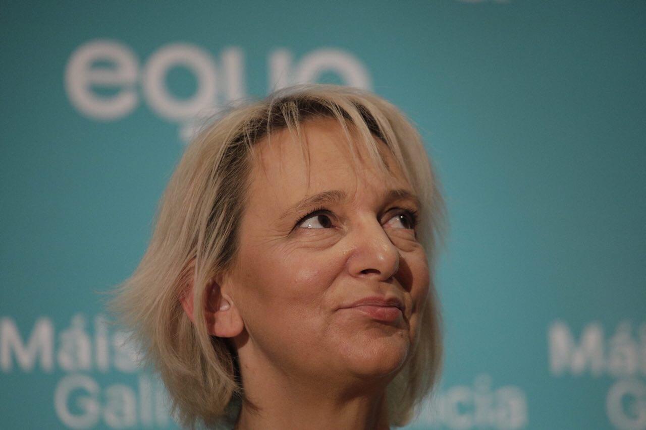 Bescansa en un acto en A Coruña @MAISGALICIA_