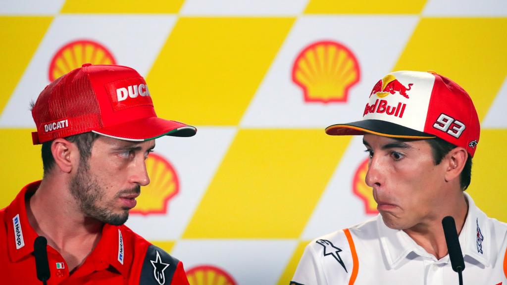 Fabio Quartararo y Marc Márquez