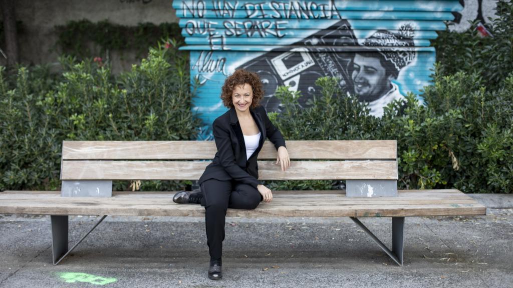 La directora de orquesta Lucía Marín, esta semana en Madrid.