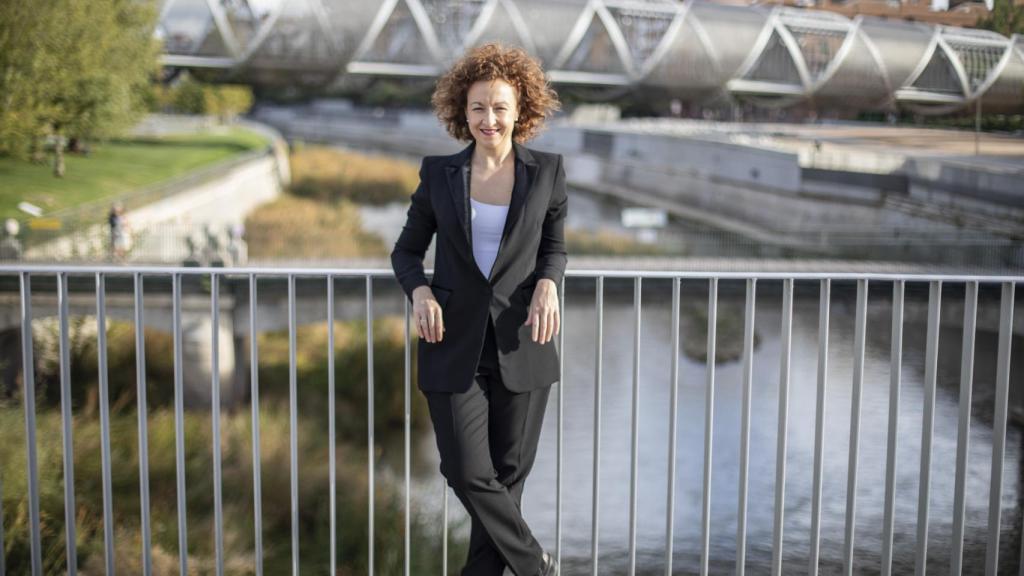 La directora de orquesta Lucía Marín, esta semana en Madrid.