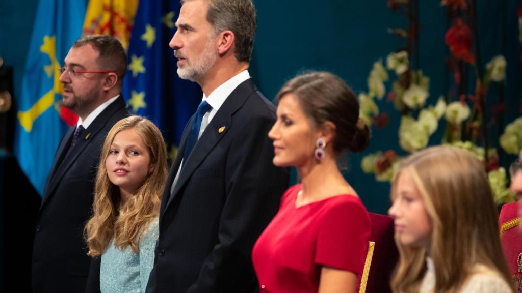 Leonor volverá a ser la protagonista este lunes como lo fue el pasado 18 de octubre en los premios Princesa de Asturias.
