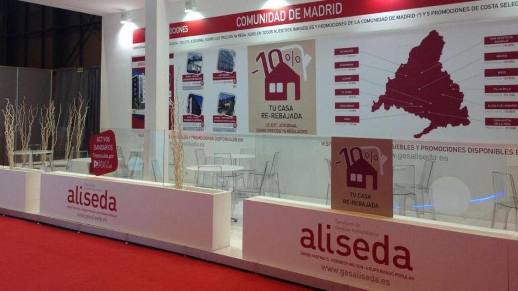 Una oficina de Aliseda en una imagen de archivo.