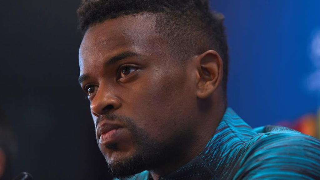 Nelson Semedo, en rueda de prensa previa a la Champions League