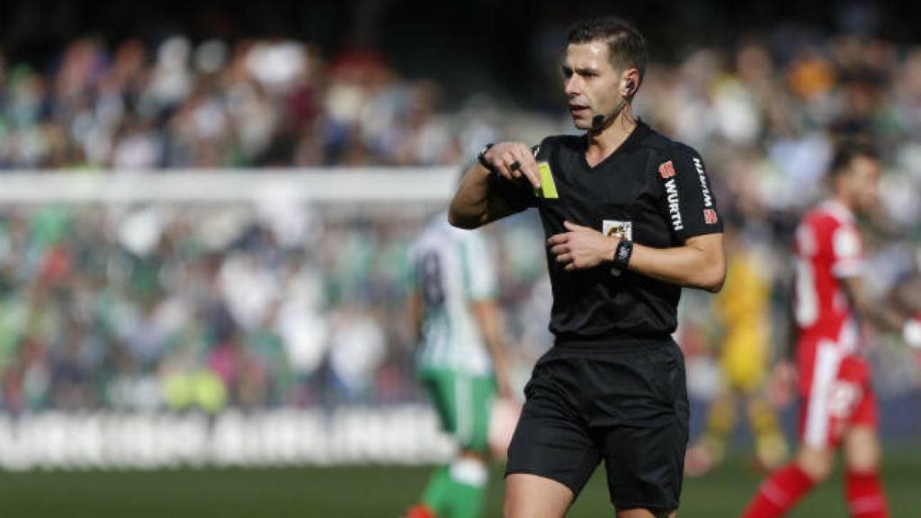 Cordero Vega, durante un encuentro