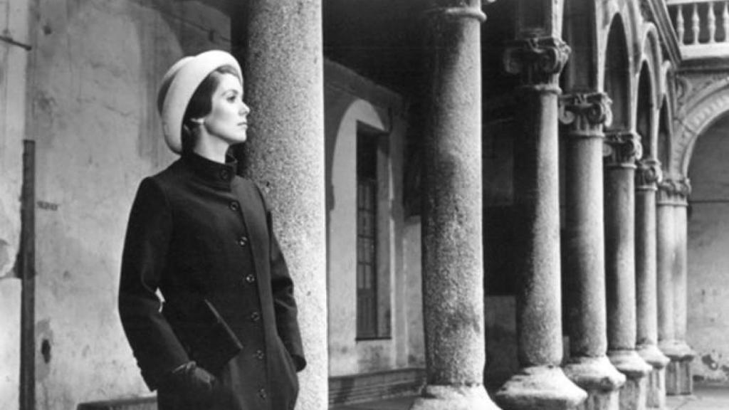 Catherine Deneuve durante su estancia en Toledo cuando rodó Tristana a las órdenes de Buñuel