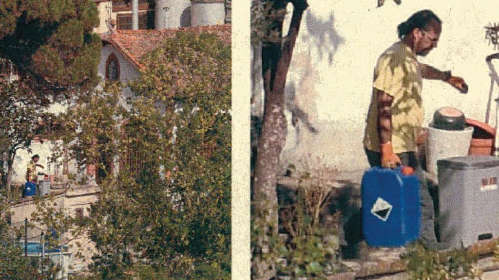 En la imagen, Jordi R., uno de los detenidos, trabaja en el laboratorio de Sant Fost.