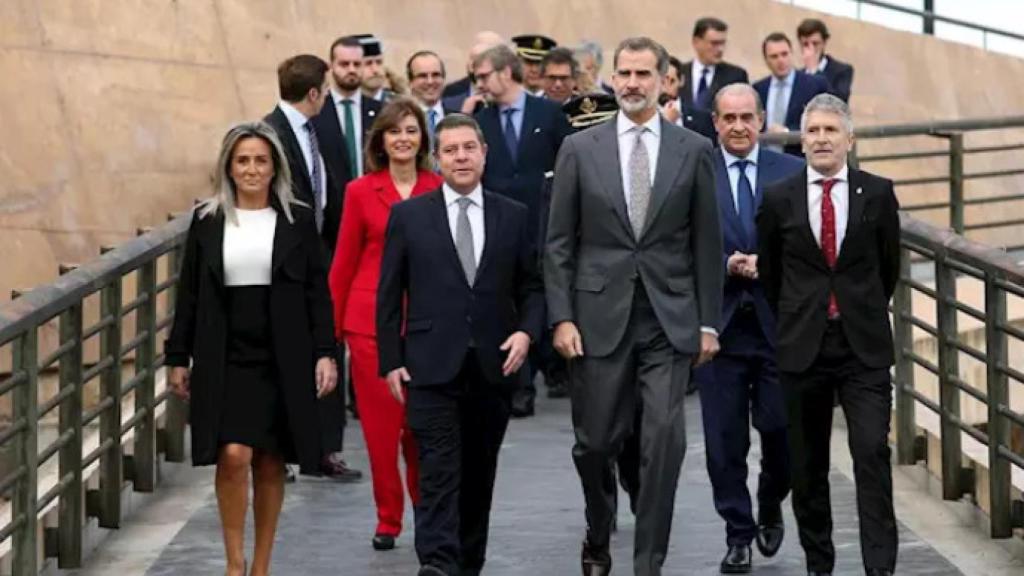 El Rey inaugura el Congreso Internacional 'Igualdad de género en el ámbito de la Seguridad'.