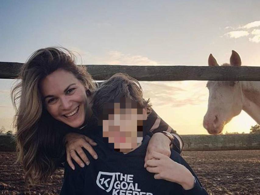 Fabiola Martínez y Kike en una imagen de sus redes sociales.