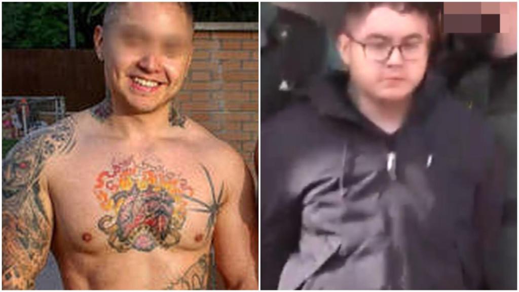 El cambio de Leandro. Así se mostraba en las redes sociales -a la izquierda-. Y a la derecha, hoy tras el registro.