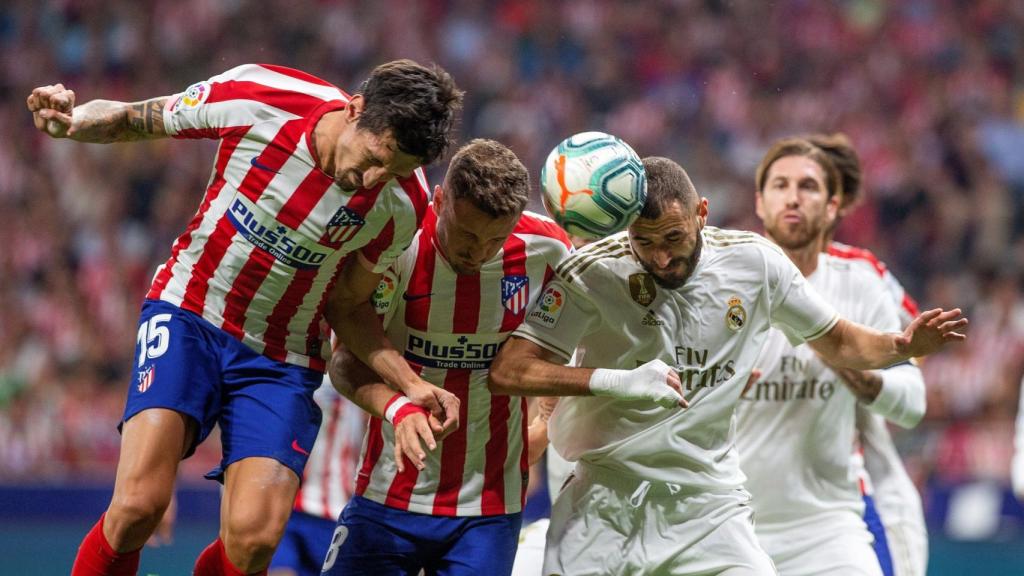 Atlético y Real Madrid empataron en su duelo en el Metropolitano