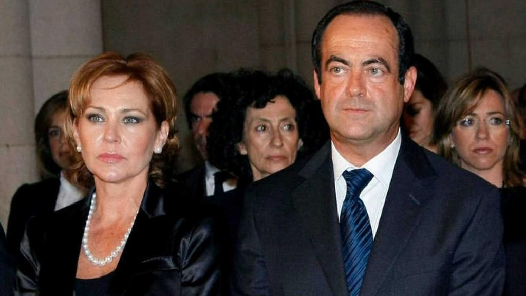 Ana Rodríguez y José Bono.