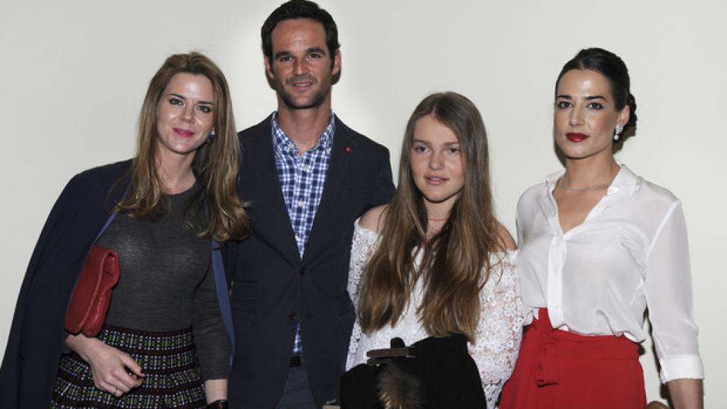 Amelia Bono, José Bono Jr., Sofía Bono y Ana Bono, hijos de José Bono Martínez.