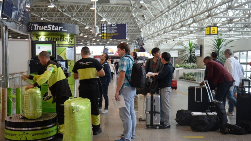Una foto de archivo del Aeropuerto Internacional de Galeão, en Río de Janeiro.