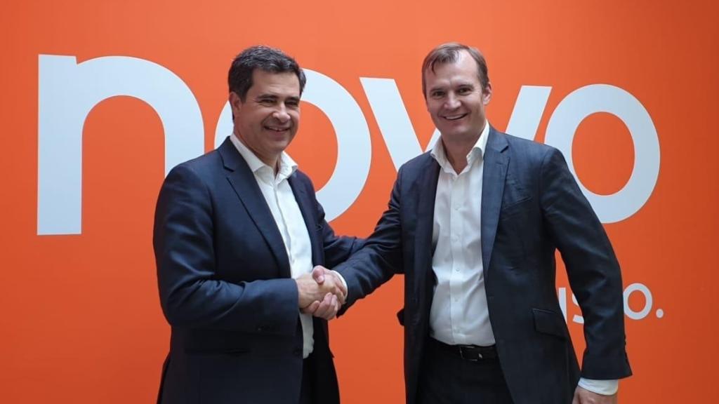 Miguel Venâncio, Presidente del Consejo de Administración de NOWO/Oni y Meinrad Spenger, Consejero Delegado del Grupo MásMóvil