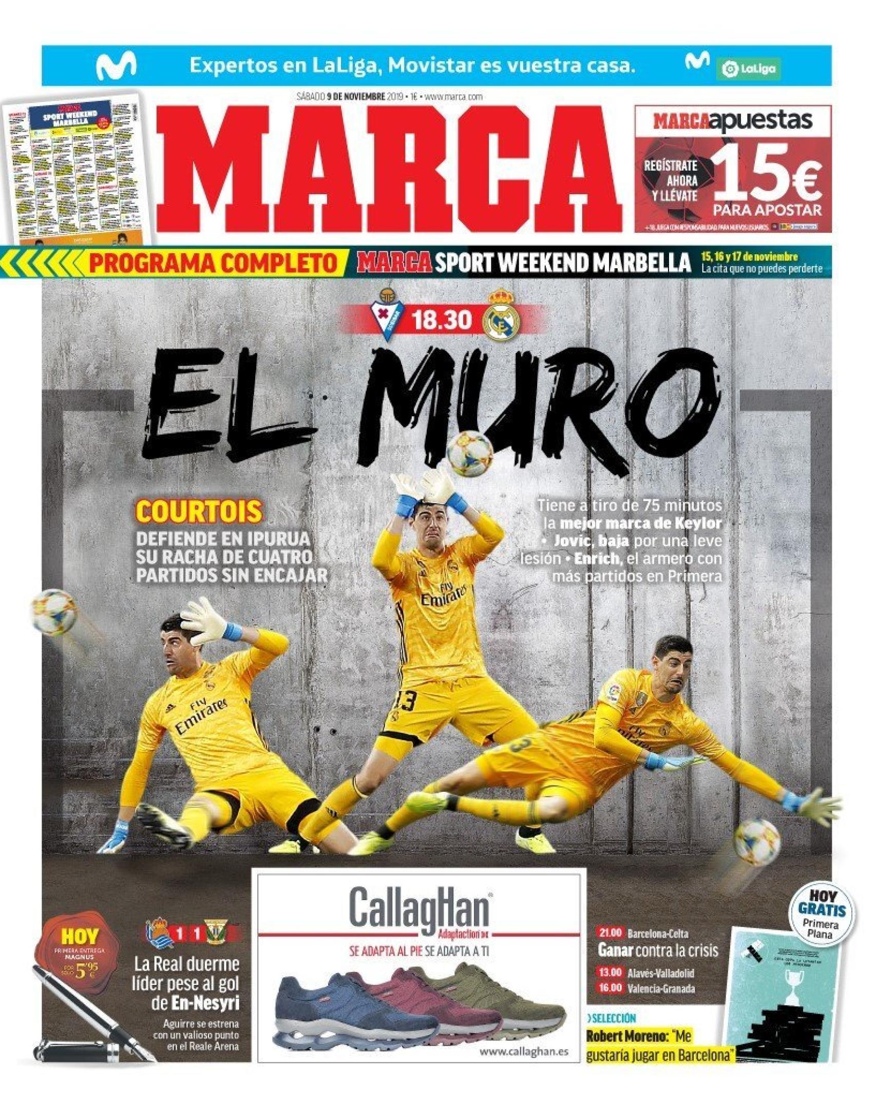 Portada MARCA (09/11/2019)