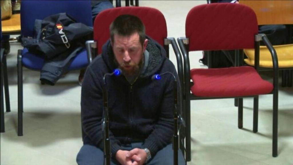 'El Chicle', durante su declaración.