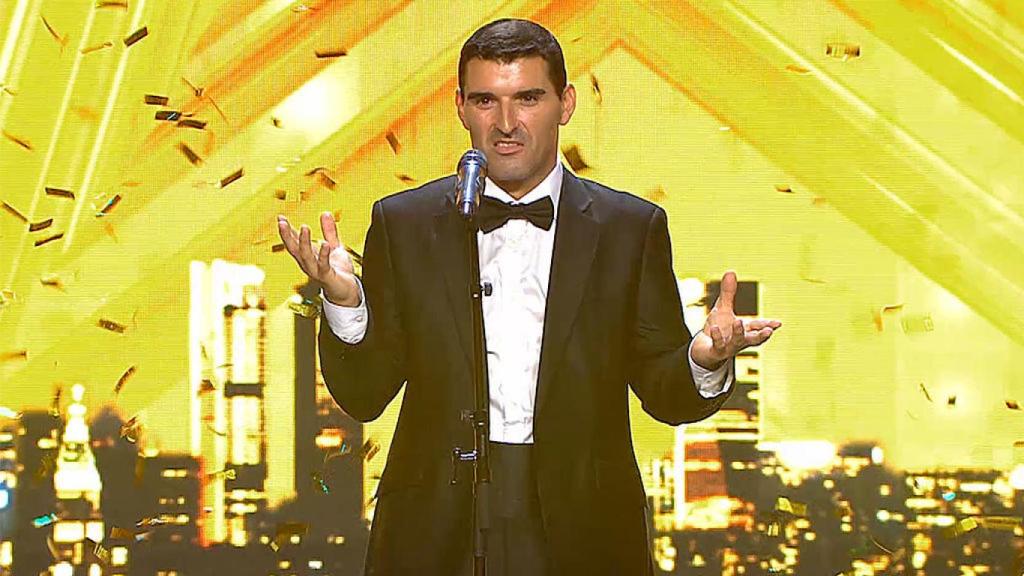 David García se ha llevado el último pase de oro de 'Got Talent'.