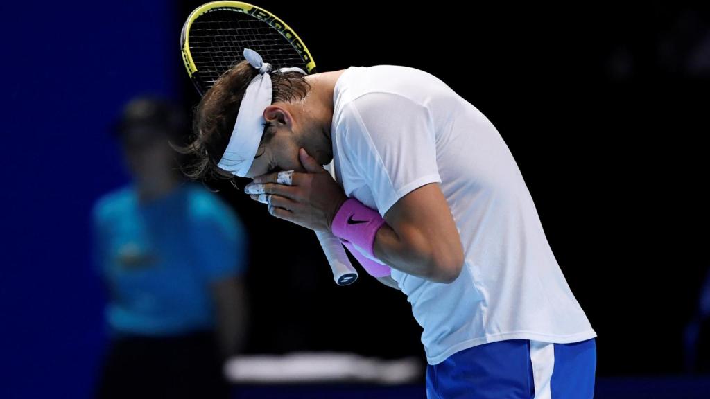 Rafa Nadal, en las ATP Finals 2019