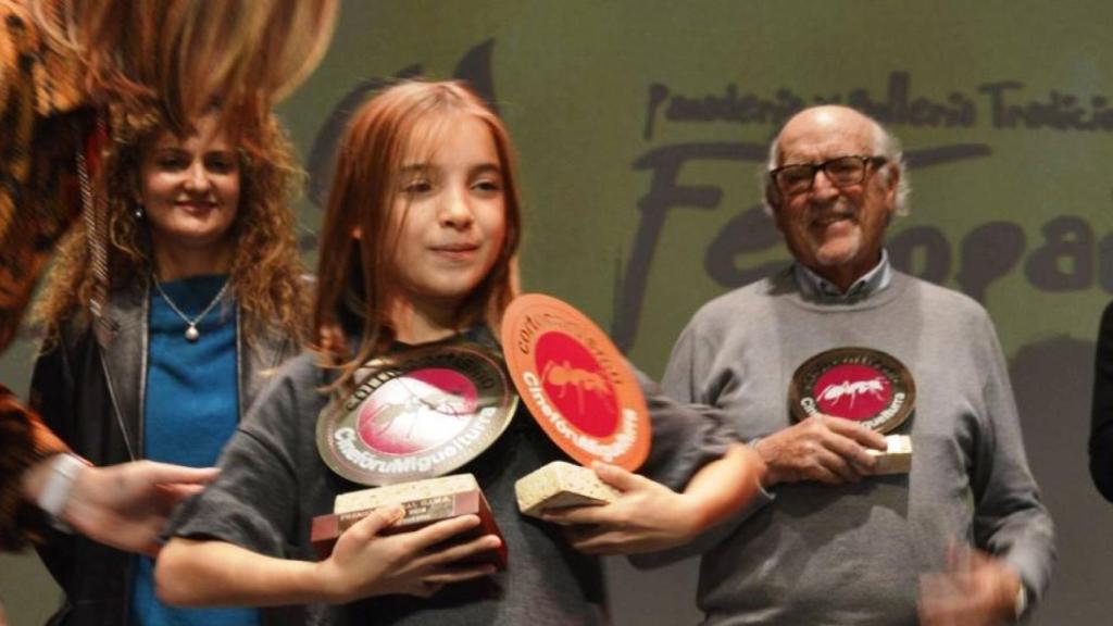 Berta Sánchez se alzó con el premio y el reconocimiento.