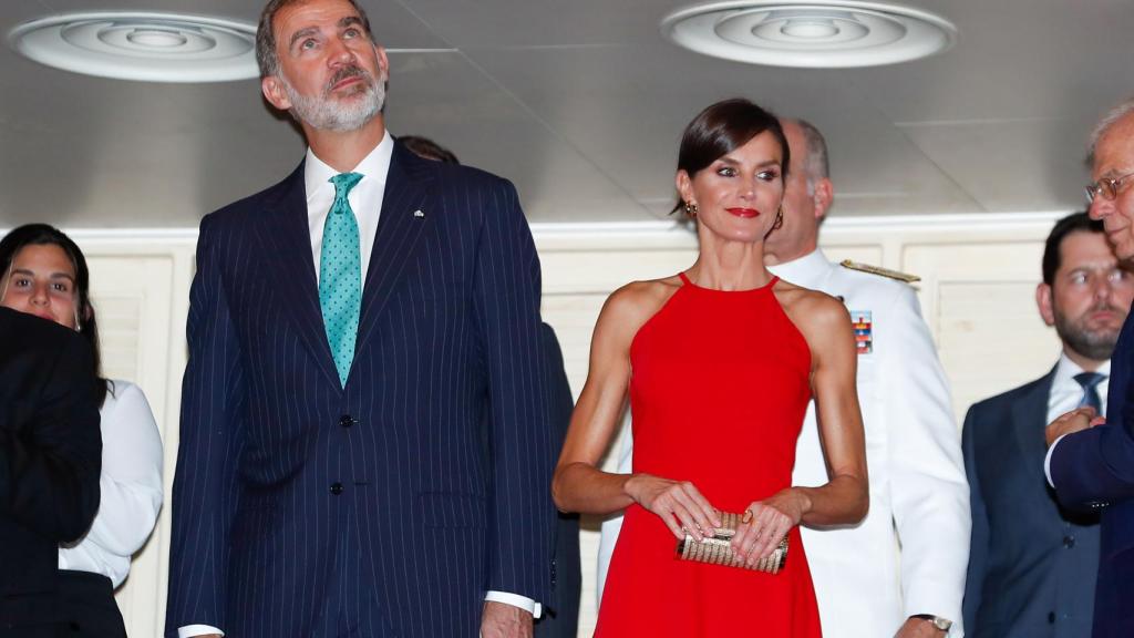 Los Reyes, Felipe y Letizia, en la gala de danza en La Habana.