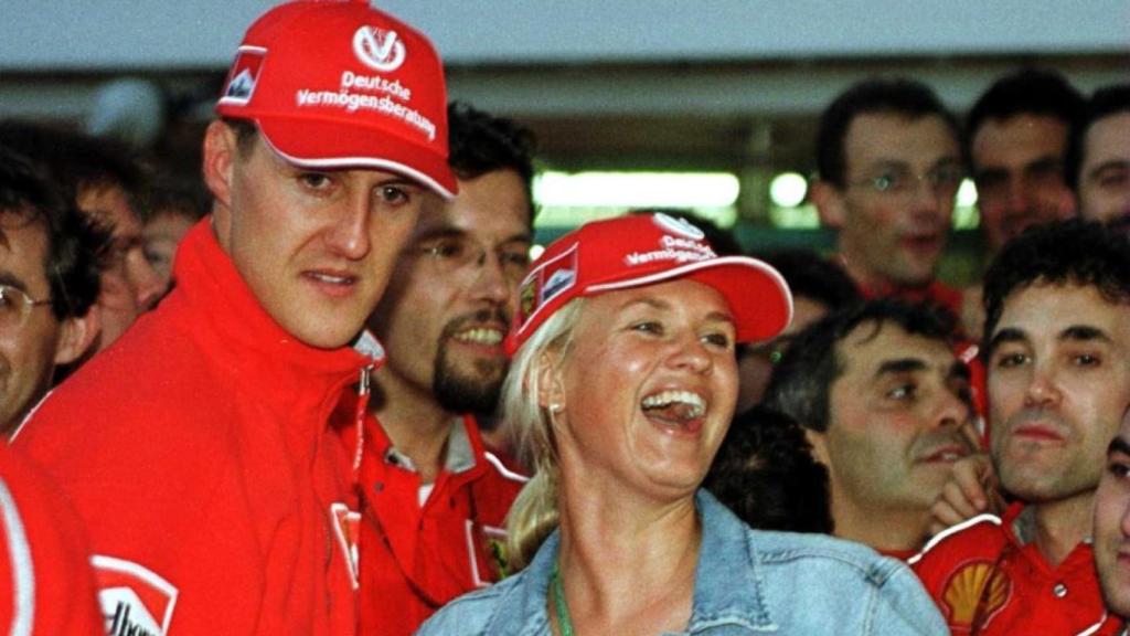 Michael Schumacher y su esposa Corinna
