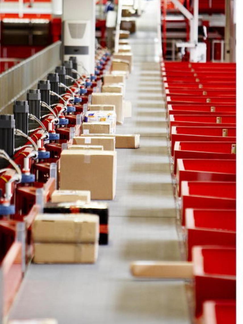 Sistema de clasificación de paquetes.