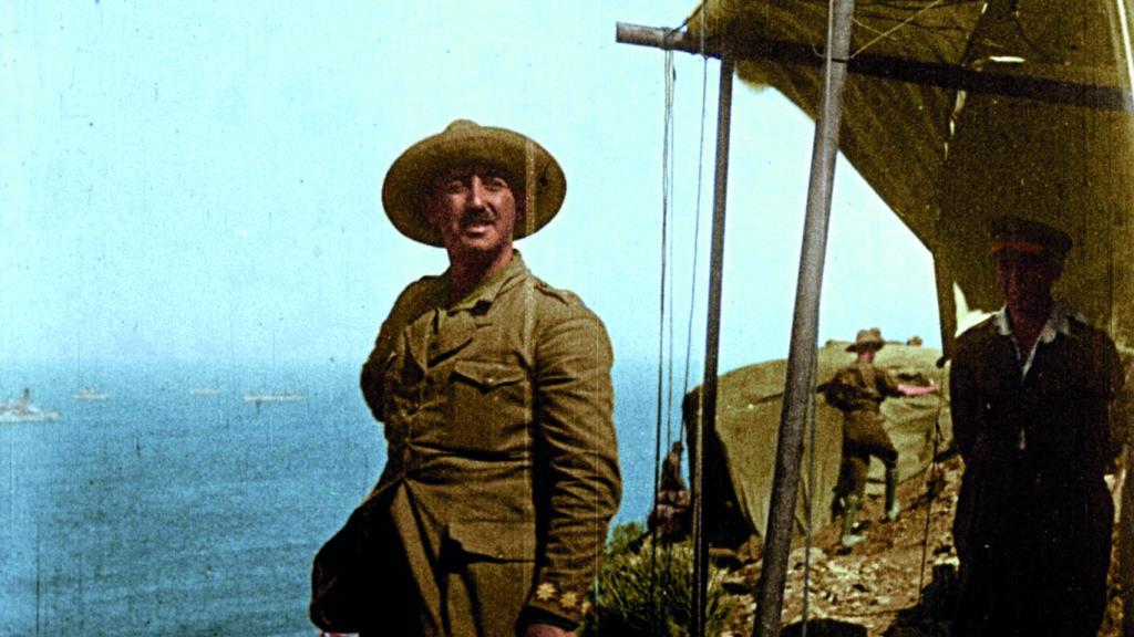 Franco, durante su etapa en África.