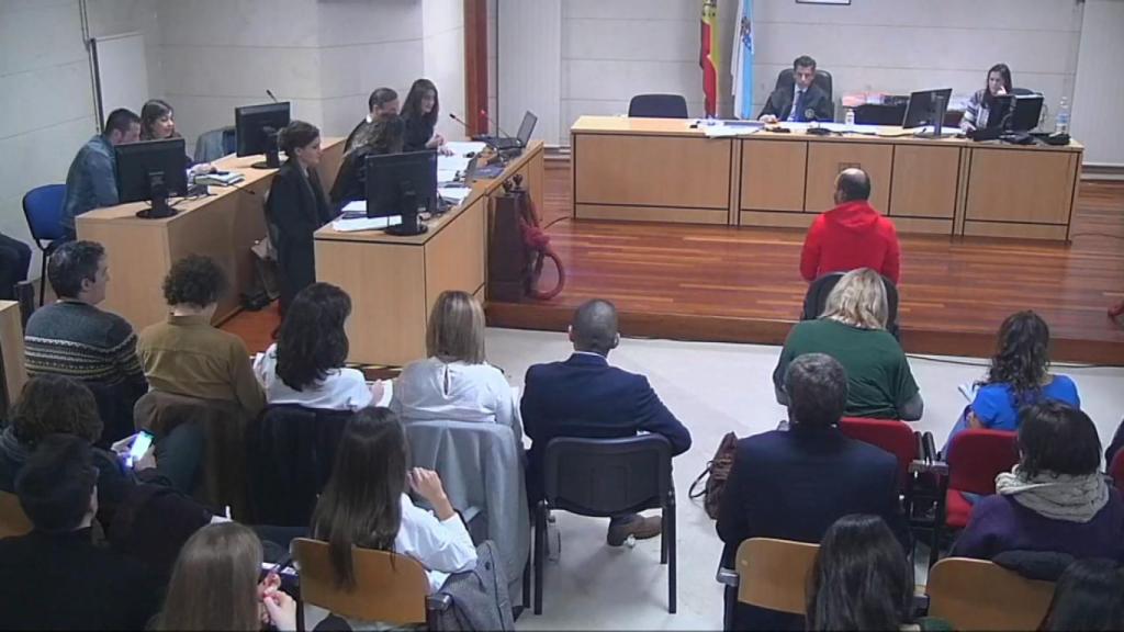 Somoza, en su declaración ante el juez en la sala.