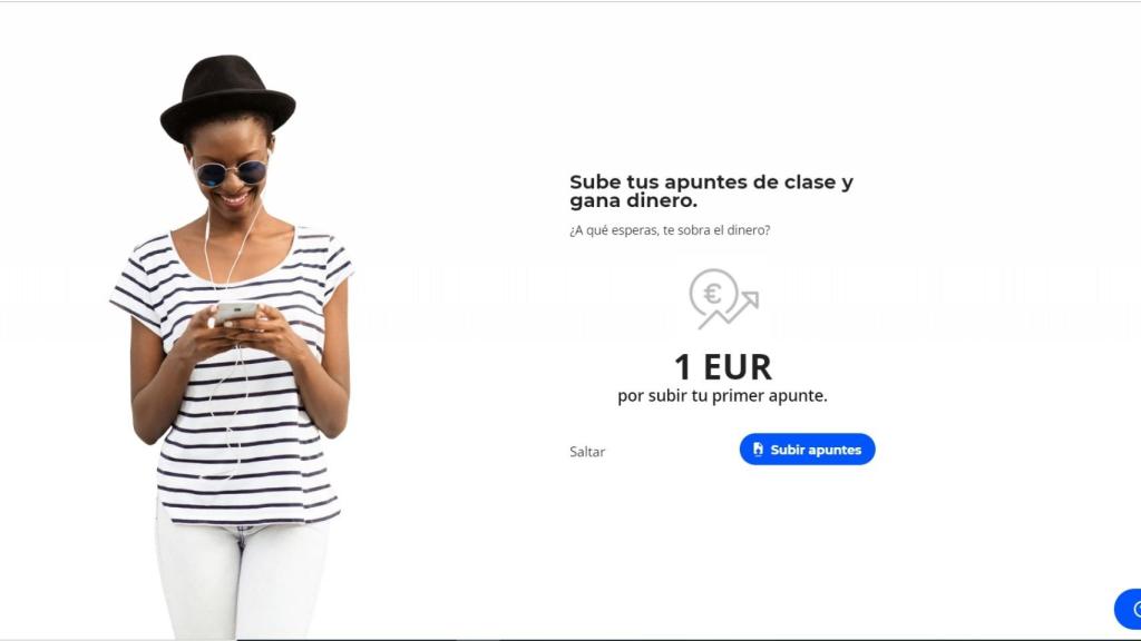 Wuolah subir apuntes