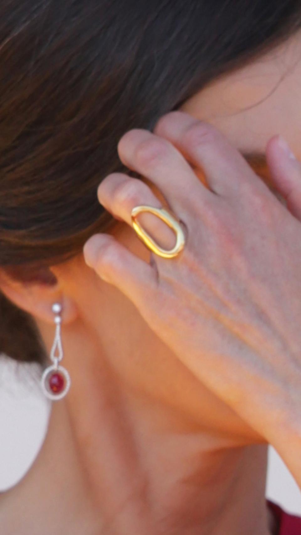 El anillo fetiche de Letizia.