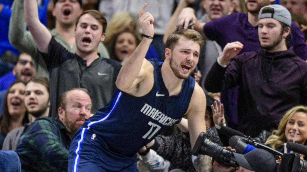 Luka Doncic, en un partido de esta temporada