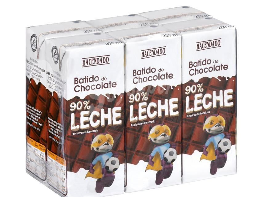 Los batidos de Hacendado los hace Iparlat.