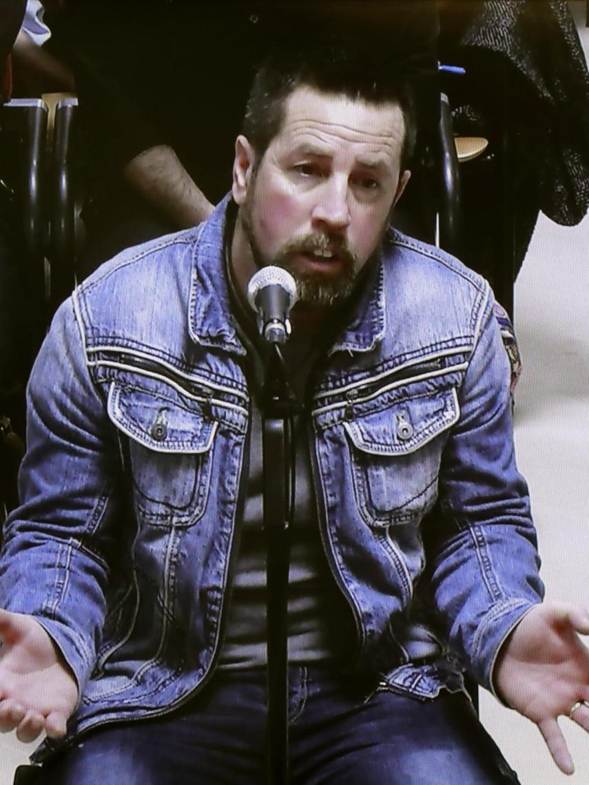 El Chicle, en su declaración durante el juicio.